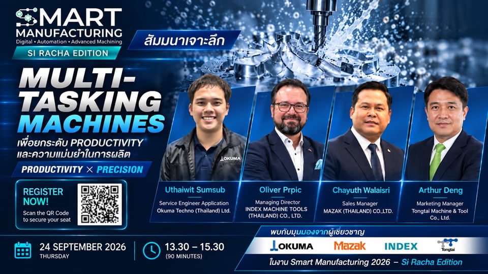 Multi-Tasking Machines for Productivity and Precision | Smart Manufacturing 2026