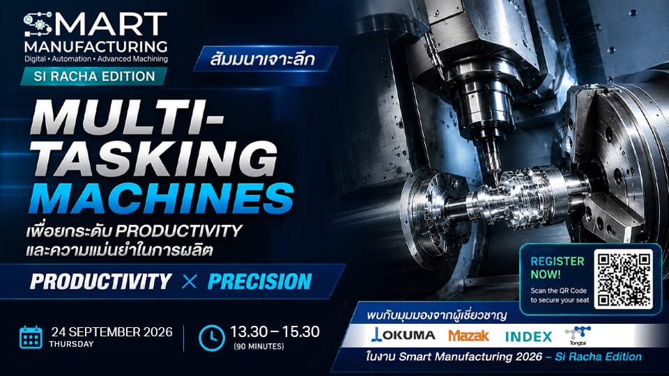 Multi-Tasking Machines for Productivity and Precision | Smart Manufacturing 2026