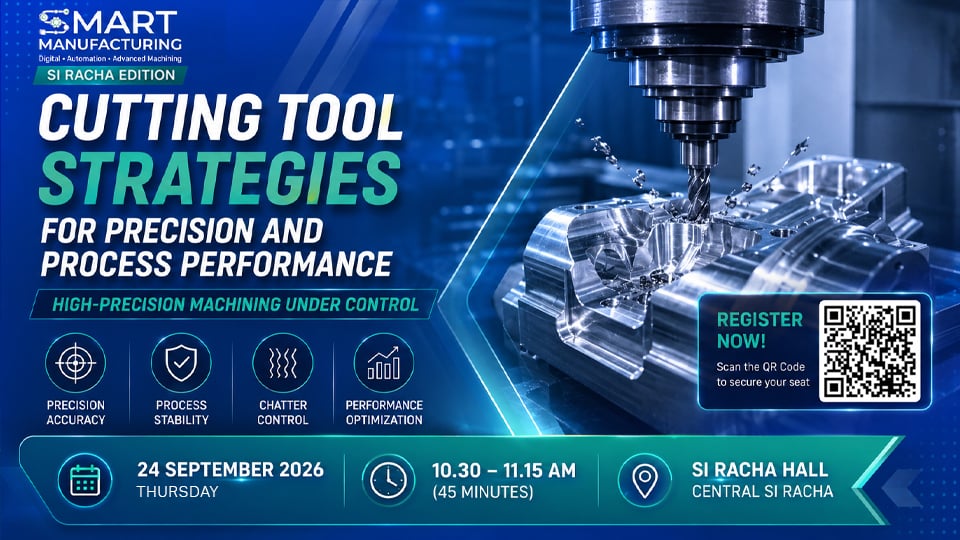 Cutting Tool Strategies for Precision and Process Performance | Smart Manufacturing 2026 