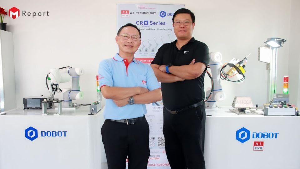 A.I. TECH and Dobot Drive Cobot Automation in Thailand