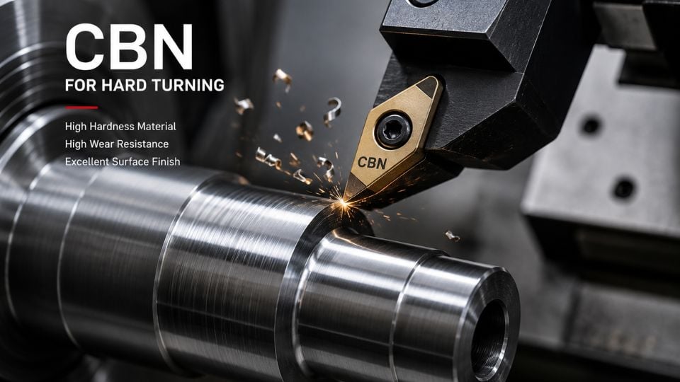 CBN คืออะไร? คู่มือ Cubic Boron Nitride สำหรับงาน Hard Turning