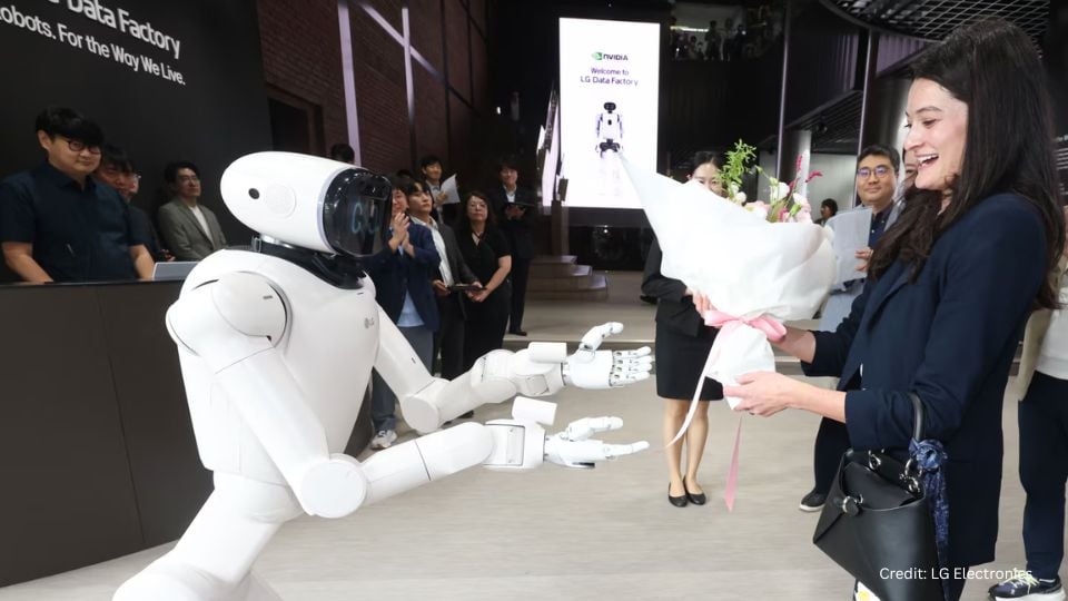 LG × NVIDIA เร่ง Physical AI ใช้ Data Factory พัฒนา Humanoid