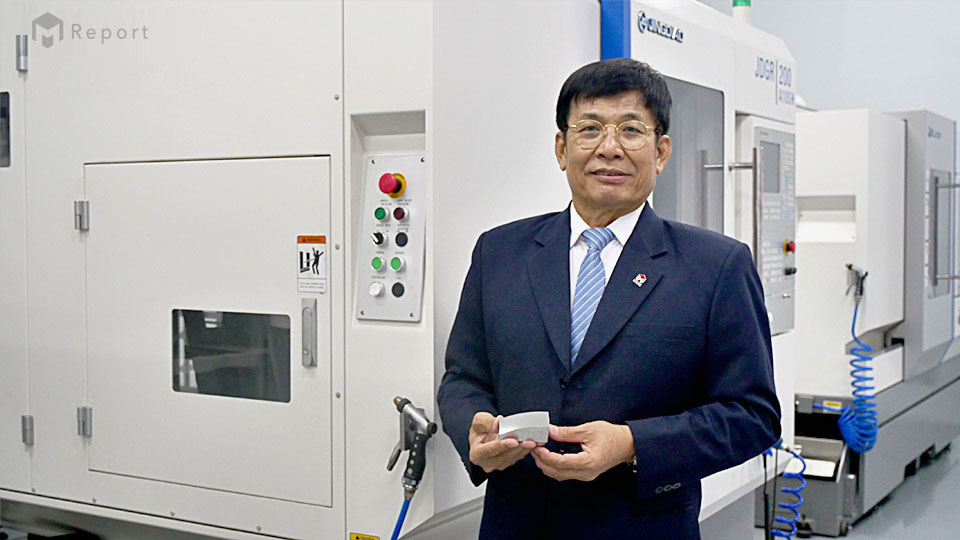 บุญสม กอประเสริฐถาวร JINGDIAO Leader บริษัท แมชชีนเทค (Machine Tech) ให้สัมภาษณ์ เทคโนโลยี Ultra-Fine Surface Finish ที่จะรองรับการเติบโตของผลิตภัณฑ์ 5G