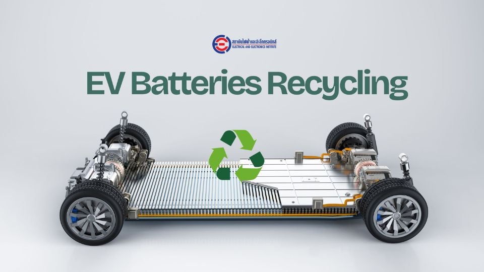 EV Batteries Recycling – ถอดรหัสอนาคตการรีไซเคิลแบตเตอรี่ EV พลิกซากให้กลายเป็นทรัพยากรแห่งอนาคต