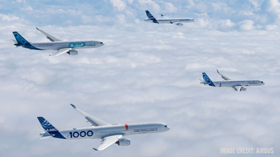 Airbus ส่งมอบเครื่องบินปี 2025 รวม 793 ลำ โต 4% ยอดสั่งซื้อใหม่แตะ 1,000 ลำ