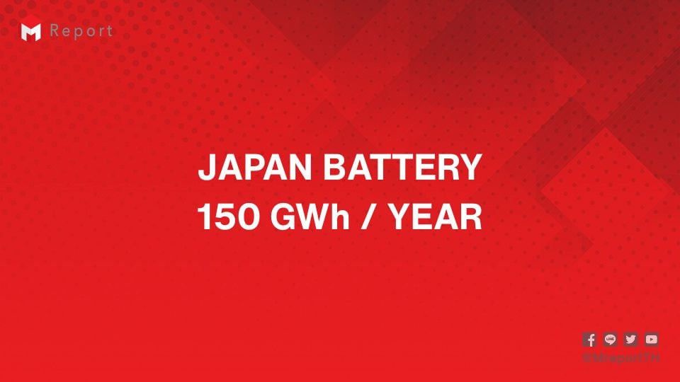 ญี่ปุ่นวางเป้าฐานผลิตแบตเตอรี่ 150 GWh เร่งพัฒนา Solid-State