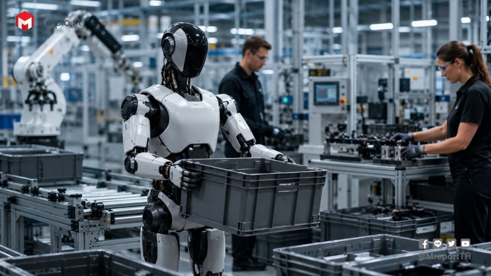 Schaeffler เตรียมใช้ Humanoid Robot สูงสุด 2,000 ตัวในโรงงานทั่วโลก 