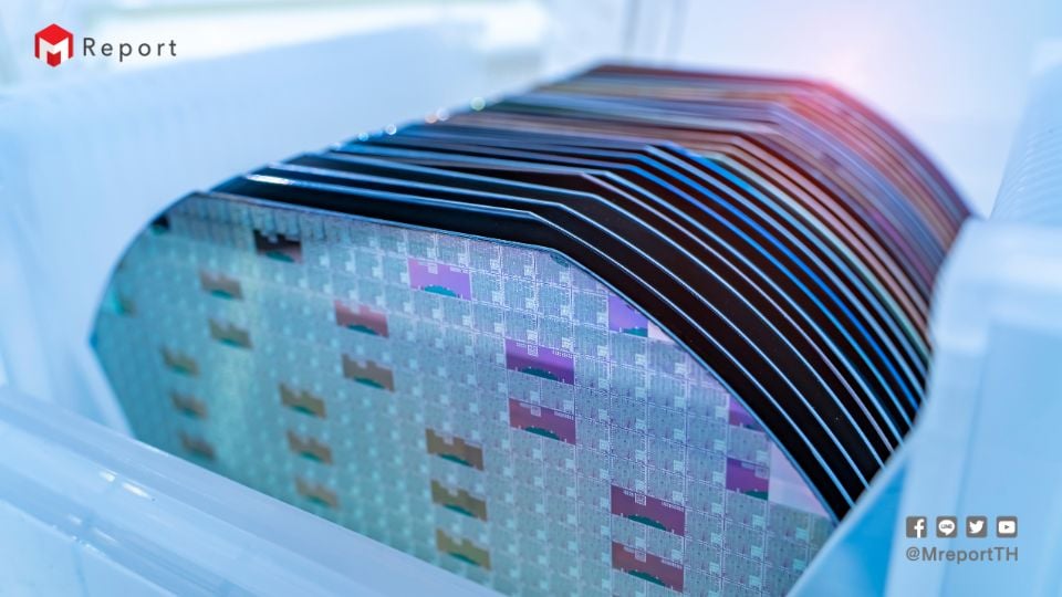 ตลาดซิลิคอนเวเฟอร์ปี 2025 โต 5.8% จากดีมานด์ AI แม้รายได้ลดลง 1.2%