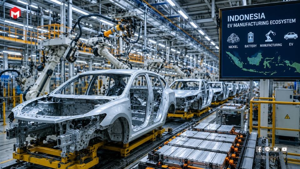 อินโดนีเซียเร่งสร้าง EV Ecosystem หวังเปลี่ยนจากตลาดสู่ฐานการผลิต