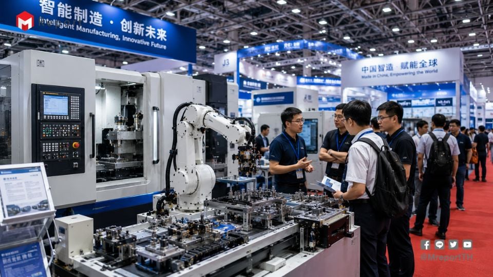 จีนรุกตลาดเครื่องจักร–Automation กัมพูชา เชื่อมฐานผลิตอาเซียน  