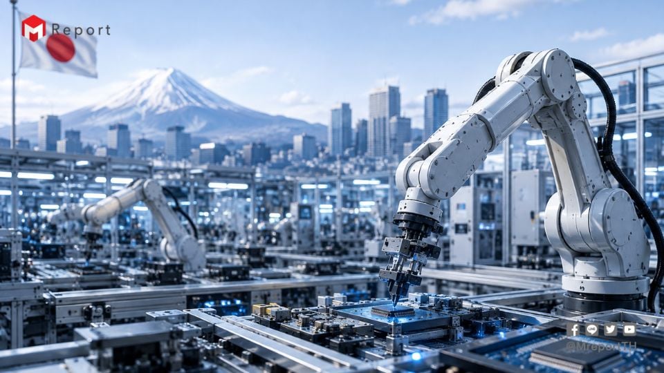ญี่ปุ่นเผย PMI ภาคการผลิตโตสูงสุดในรอบกว่า 12 ปี รับแรงหนุน AI และเซมิคอนดักเตอร์