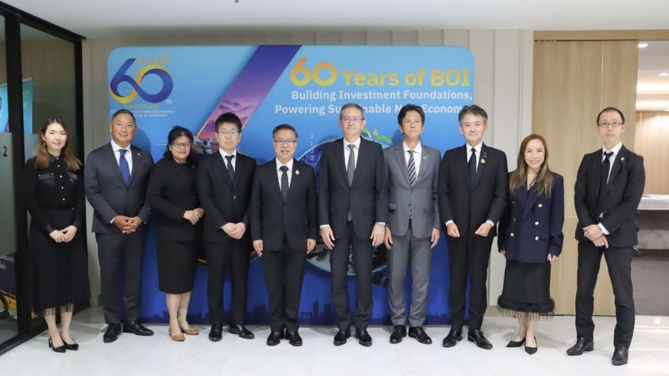 บีโอไอเผยลงทุนญี่ปุ่นปี 2568 พุ่งกว่าเท่าตัว แตะ 1 แสนล้านบาท