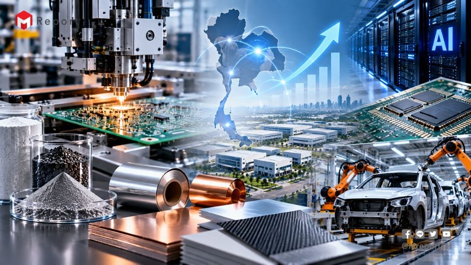 BOI เผยลงทุนวัสดุขั้นสูงกว่า 2.35 หมื่นล้านบาท หนุน AI–PCB–EV