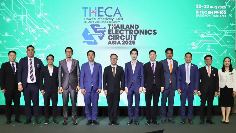 บีบีโอไอเดินเกมรุก ดันไทยฐานผลิตเซมิคอนดักเตอร์–PCB | THECA 2025