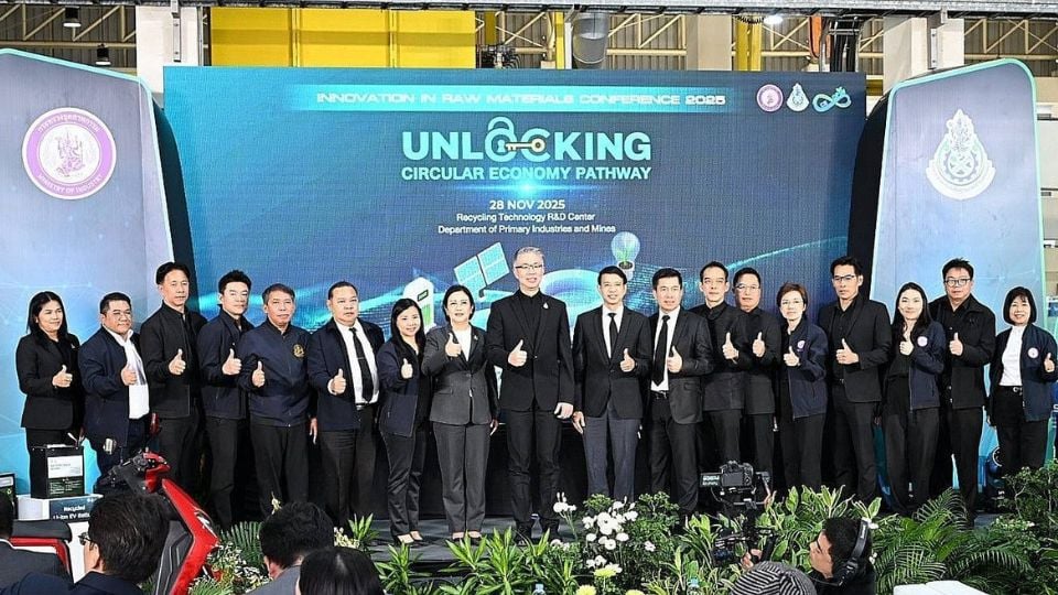 ไทยพัฒนาแบตเตอรี่ EV รีไซเคิลสำเร็จครั้งแรก หนุนเศรษฐกิจหมุนเวียน