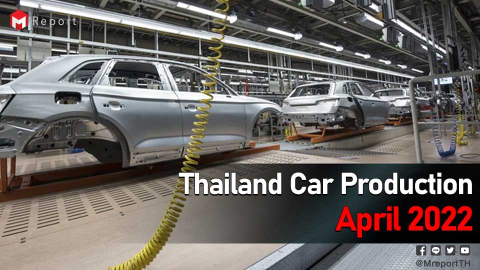 Thailand Car Production in April 2022