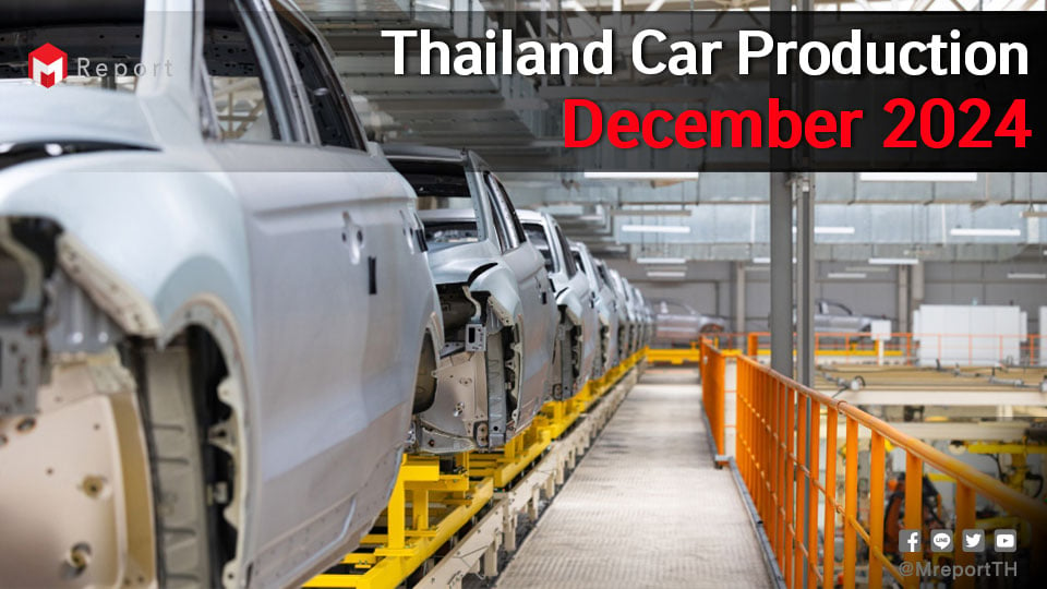 Thailand's Car Production Plunges 17.37% in December