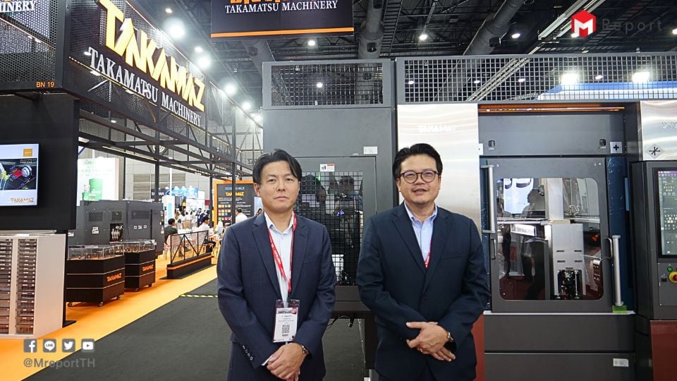  TAKAMAZ เปิดนวัตกรรมเครื่องกลึงอัจฉริยะ สู่การผลิตที่ยั่งยืน ในงาน METALEX 2024