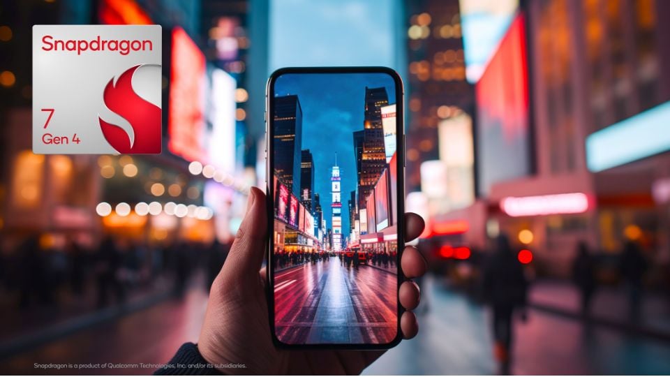 ควอลคอมม์เปิดตัว Snapdragon 7 Gen 4 เสริมพลัง AI และมัลติมีเดียเต็มรูปแบบ
