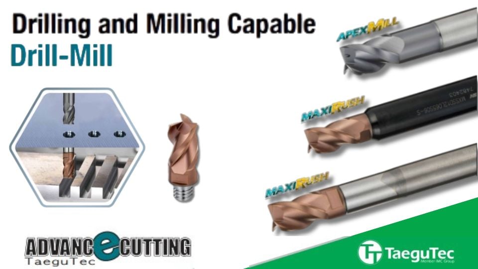 TaeguTec Thailand | Solid End Mill Drill-Mill & MXDM เครื่องมือตัดคุณภาพสูง