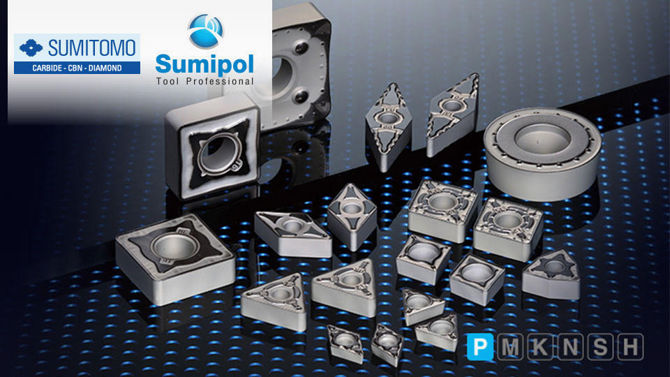 SUMITOMO-AC8025P เม็ดมีดงานกลึงเหล็กกล้า