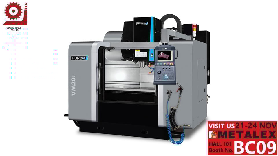 CNC แมชชีนนิ่งเซ็นเตอร์ HURCO VM20i โดย Feining Tools