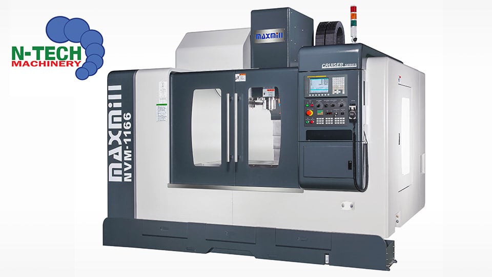 CNC แมชชีนนิ่งเซ็นเตอร์แนวตั้ง MAXMILL NVM-1166 โดย N-Tech