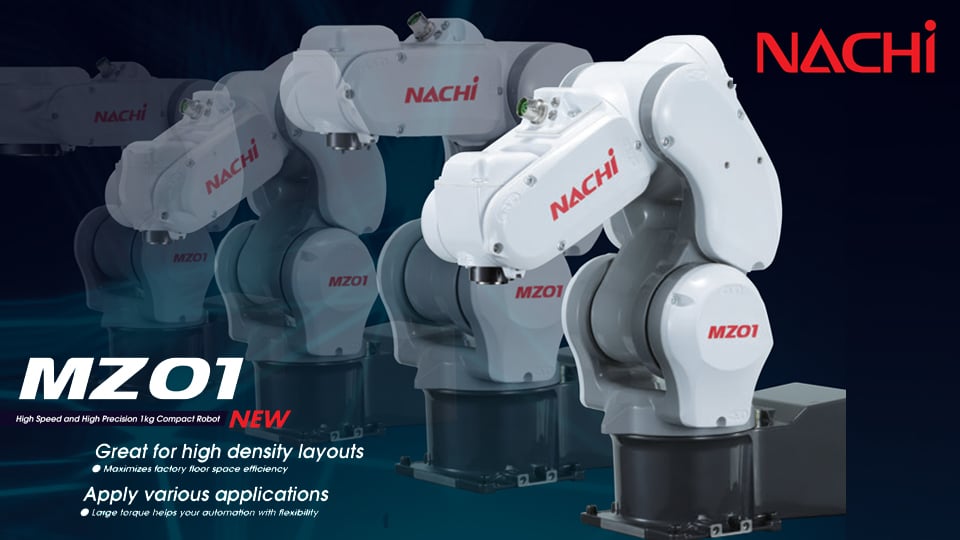 NACHI-MZ01 High Speed and High Precision 1kg Compact Robot