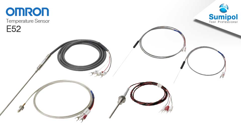 Sumipol แนะนำ Omron E52 เซนเซอร์วัดอุณภูมิ แม่นยำสูง