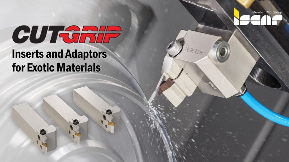 ISCAR CUT-GRIP ชุดเครื่องมือกลึงสำหรับงาน Sealing Fins