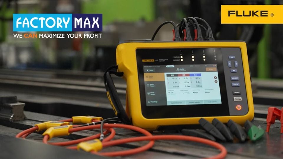 Fluke 1770 Series | เครื่องวิเคราะห์คุณภาพไฟฟ้า 3 เฟสที่แม่นยำที่สุด