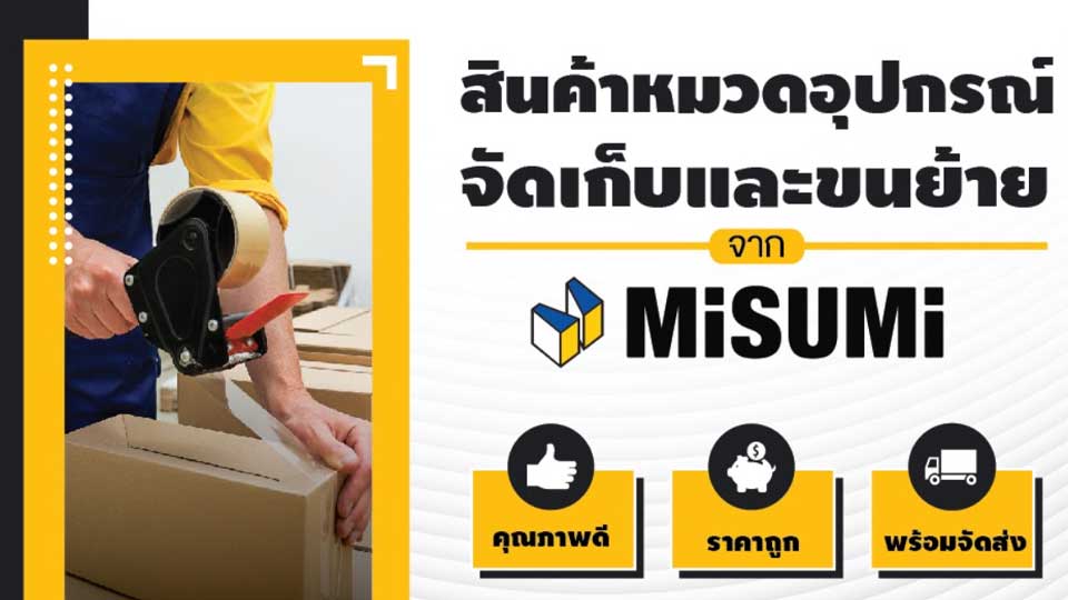 อุปกรณ์แพ็คสินค้า อุปกรณ์จัดเก็บสินค้า มิซูมิ