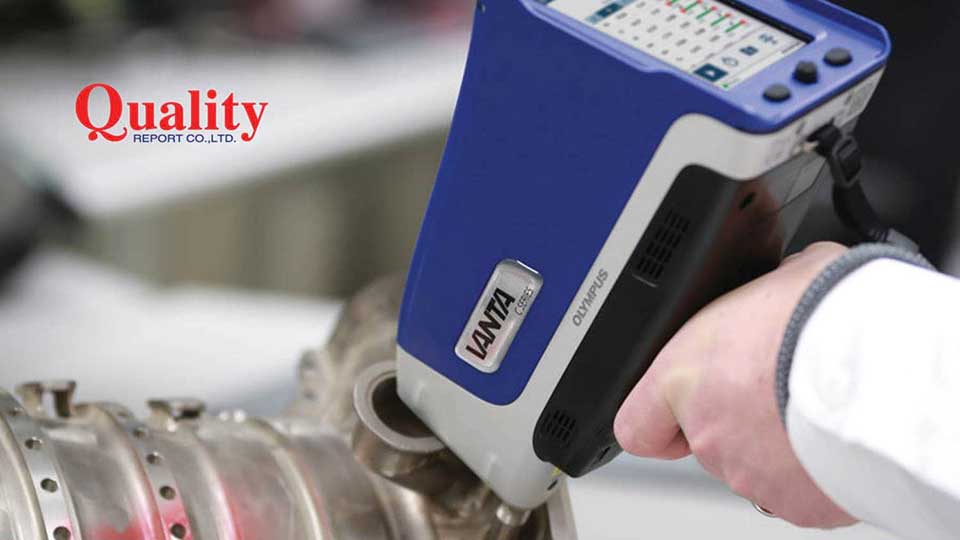 Olympus Vanta handheld X-ray fluorescence (XRF) เครื่องเอกซเรย์แบบพกพา สำหรับการทดสอบแบบ Non-destructive