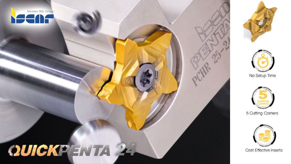 QuickPenta 24: Rapid Indexing, Safety Lock Clamping