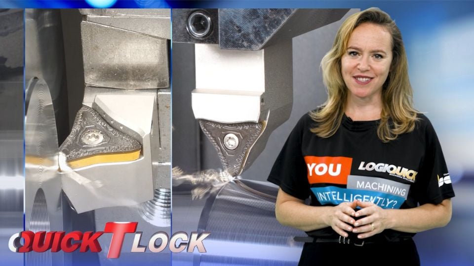 ISCAR Quick-T-Lock มีดกลึงอัตราป้อนสูง คุมเศษดีเยี่ยม ลดเวลาหยุดเครื่องจักร