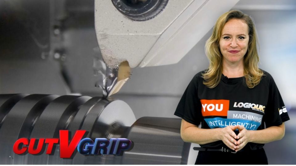 ISCAR Cut-V-Grip เม็ดมีดทรง V อเนกประสงค์ ก้าวข้ามขีดจำกัดงานกลึงภายนอก