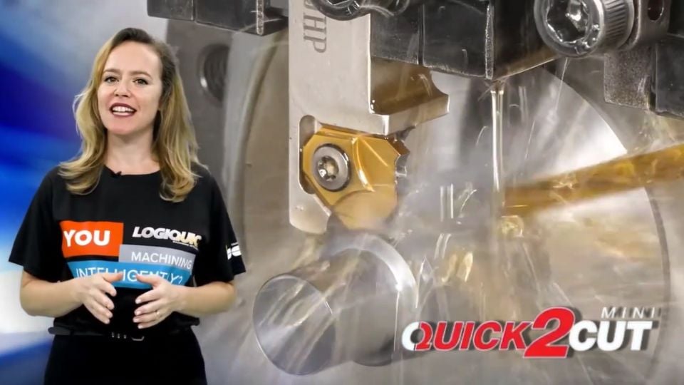 Quick2Cut เม็ดมีดเซาะร่อง–ตัดเฉือนสำหรับ Swiss-Type | Tangential Clamping ความแม่นยำสูง คุ้มค่า ประหยัดวัสดุ