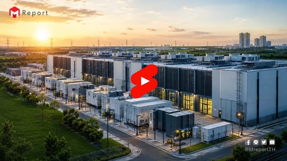 AI Data Center เจอปัญหาไฟฟ้าผันผวน กระทบแบตเตอรี่และระบบโครงสร้างพื้นฐาน | M Report