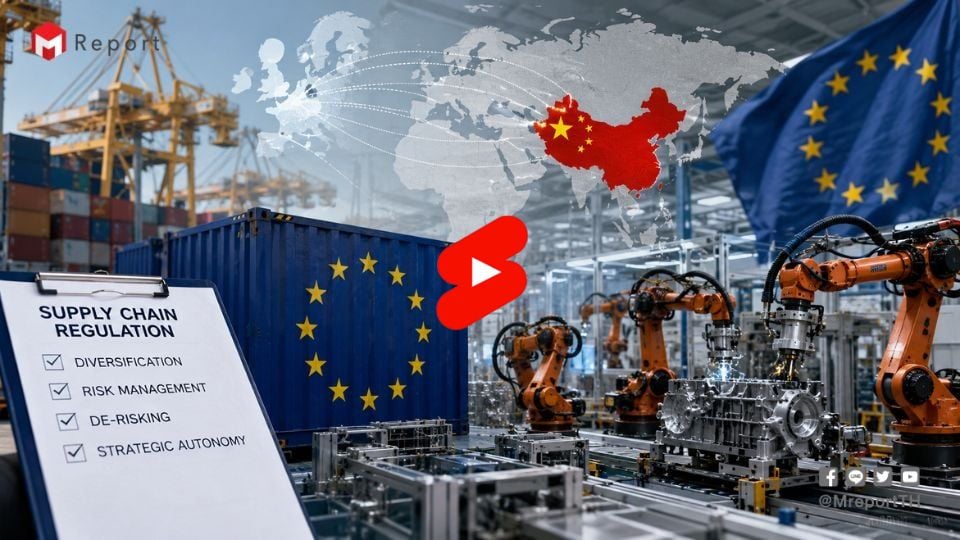 ยุโรปเตรียมออกกฎลดพึ่งจีนใน Supply Chain อุตสาหกรรม | EU เร่ง De-risking