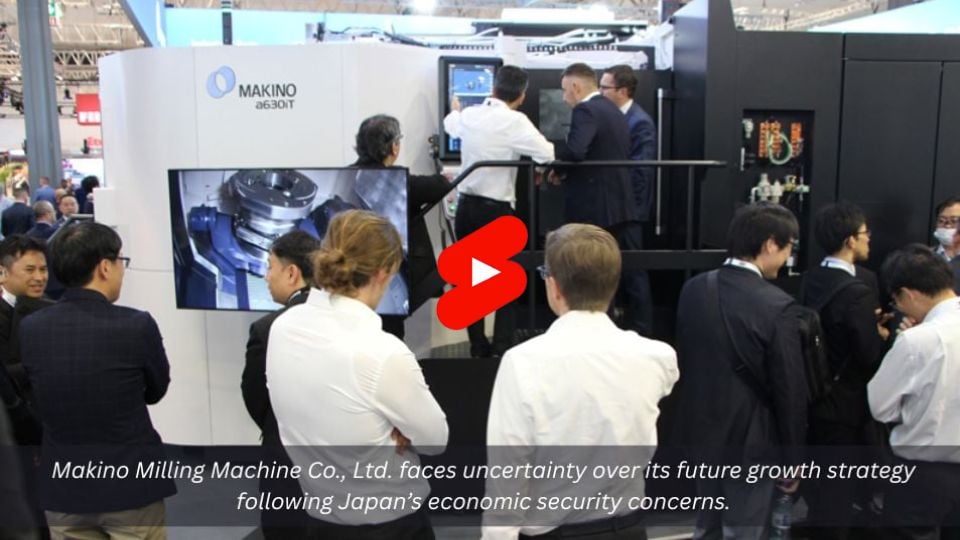 ญี่ปุ่นสั่งเบรกดีล MBK ซื้อ MAKINO เหตุ Machine Tool กระทบความมั่นคงประเทศ