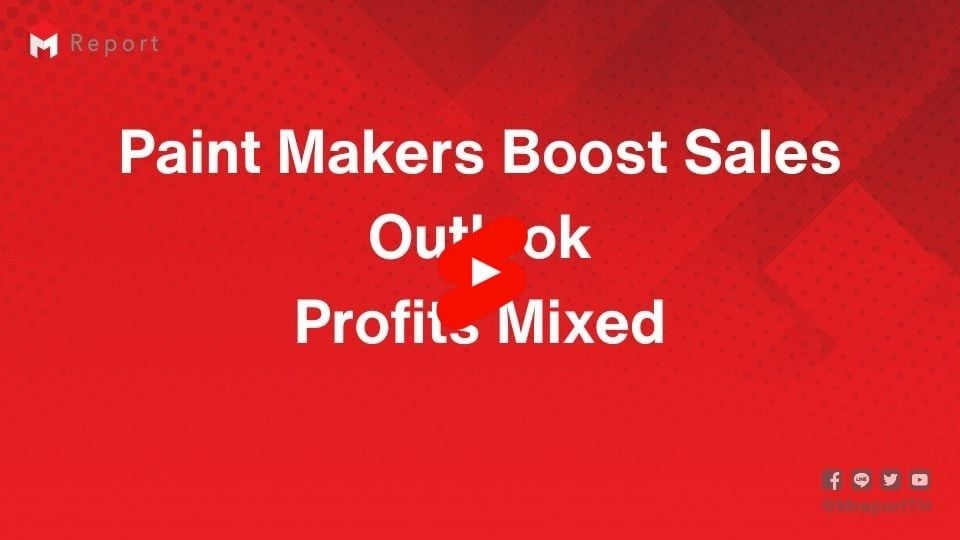 3 ผู้ผลิตสีญี่ปุ่นคาดยอดขายปี 2569 โต ดีมานด์ยานยนต์จีนหนุนตลาด