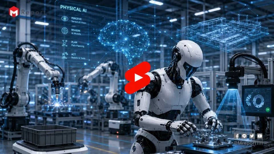 Physical AI คืออะไร? AI ขับเคลื่อนหุ่นยนต์และ Smart Manufacturing