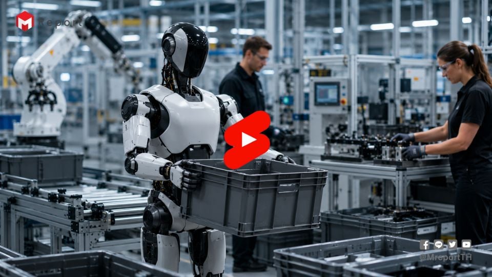 Schaeffler เตรียมใช้ Humanoid Robot 2,000 ตัวในโรงงานทั่วโลก เริ่มใช้งานจริงปี 2026