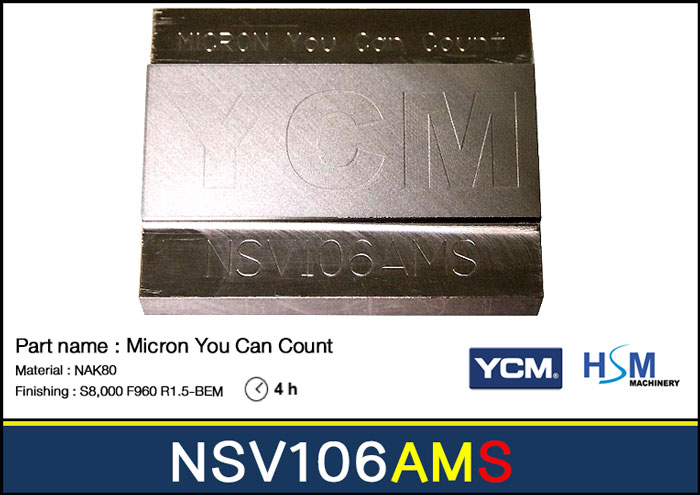HSM Machinery demo “YCM Micron You Can Count”