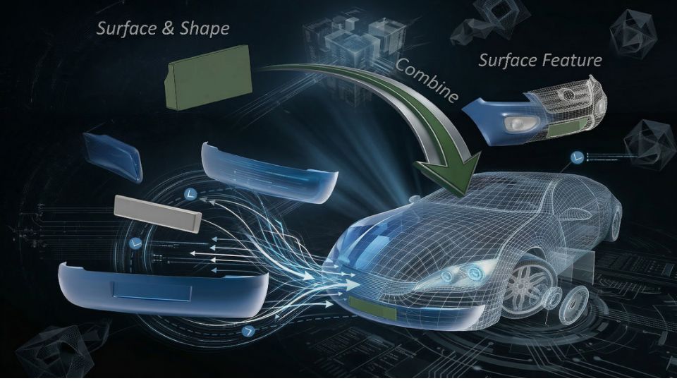 Hybrid Modelling ใน ZW3D สำหรับงาน CAD CAM ผสาน Solid และ Surface ในโปรแกรมเดียว