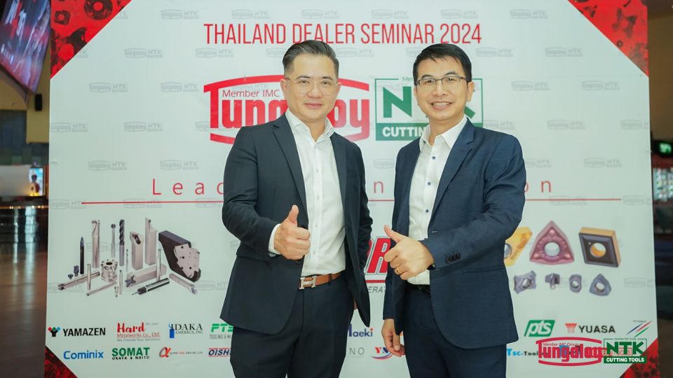 Tungaloy-NTK Thailand จัดงาน Dealer seminar 2024 ชู GO Green ตอบโจทย์การผลิตแบบ 'รักษ์โลก', Tungaloy-NTK Cutting Tool (Thailand) Co., Ltd.