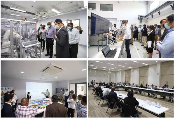 เอกอัครราชทูตกัมพูชาเข้าเยี่ยมชมสถาบันเทคโนโลยีการผลิตสุมิพล SIMTec Learning Factory sumipol