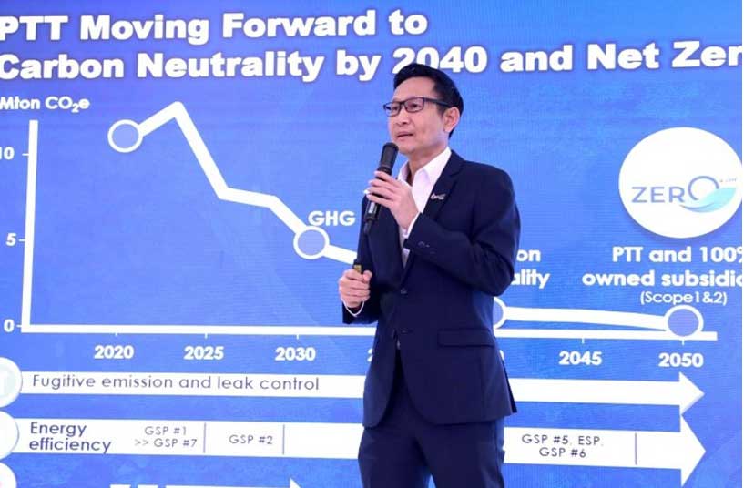 กลุ่ม ปตท. ลดคาร์บอน, PTT 2050 Carbon Neutral, GHG Emissions, Zero Carbon Emissions, Carbon Neutrality, อรรถพล ฤกษ์พิบูลย์