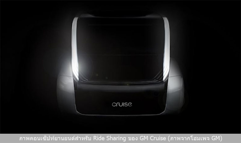 GM Cruise Ride Sharing