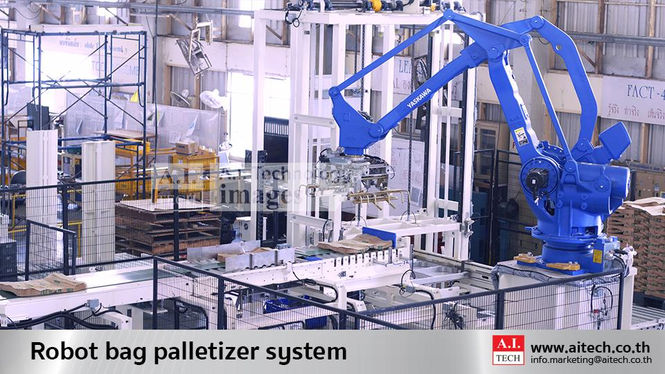 Robotic Bag Palletizing and Bag Handling Systems | MESH Automation